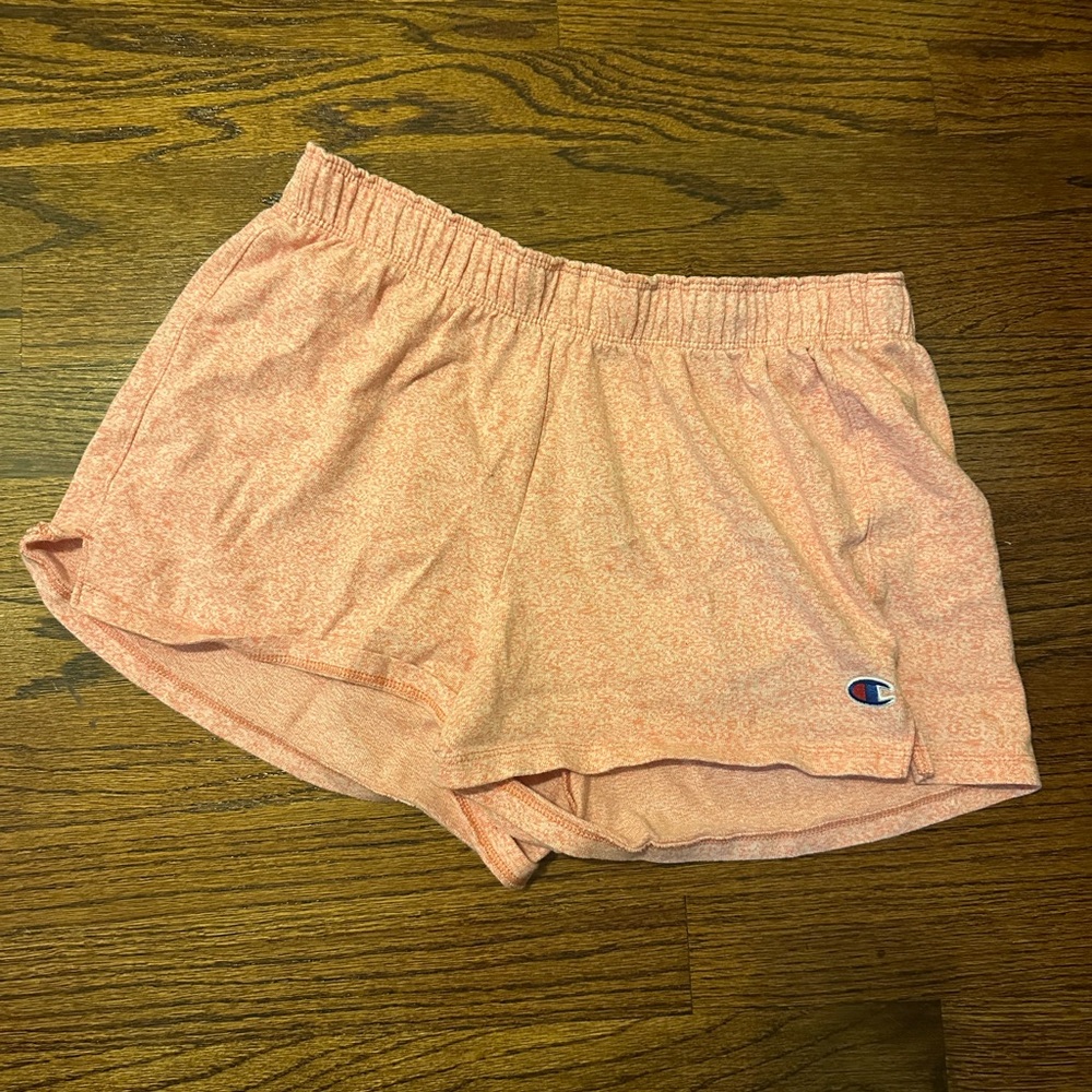 Champion Women's Peach Athletic Shorts